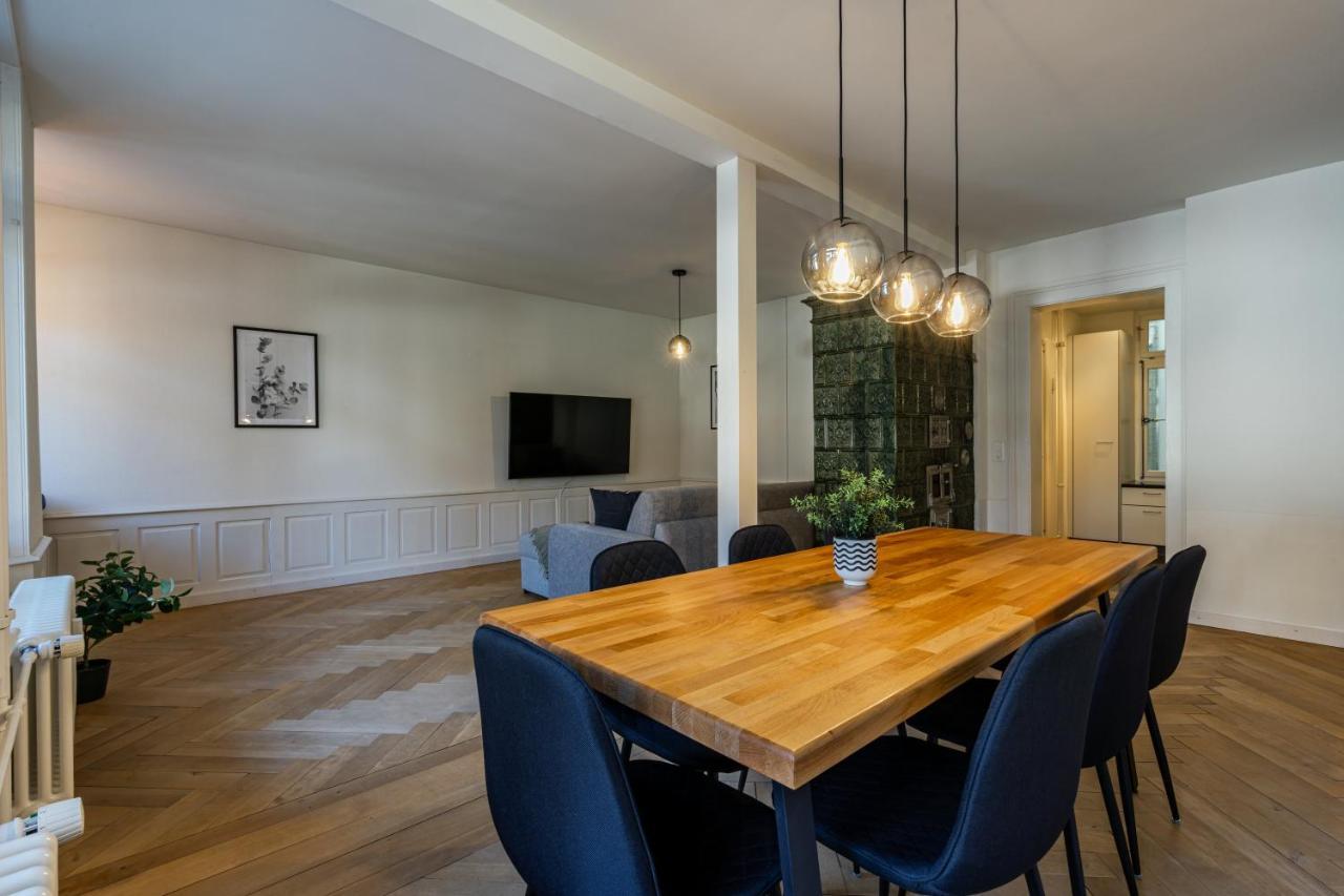 Historische Wohnung Im Herzen Der Thuner Altstadt Екстер'єр фото
