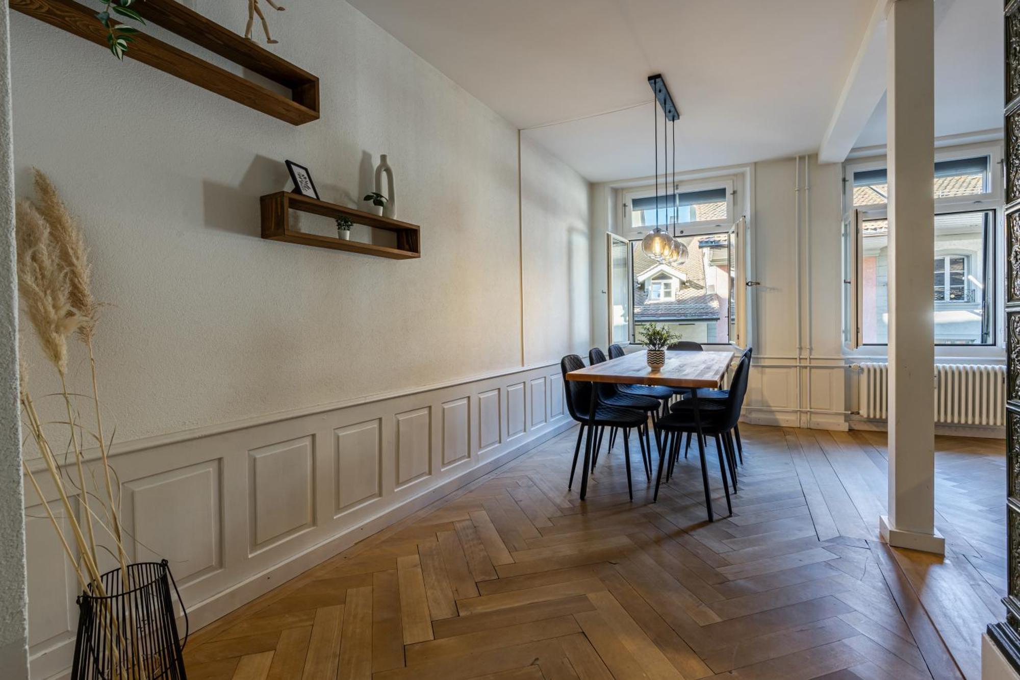 Historische Wohnung Im Herzen Der Thuner Altstadt Екстер'єр фото
