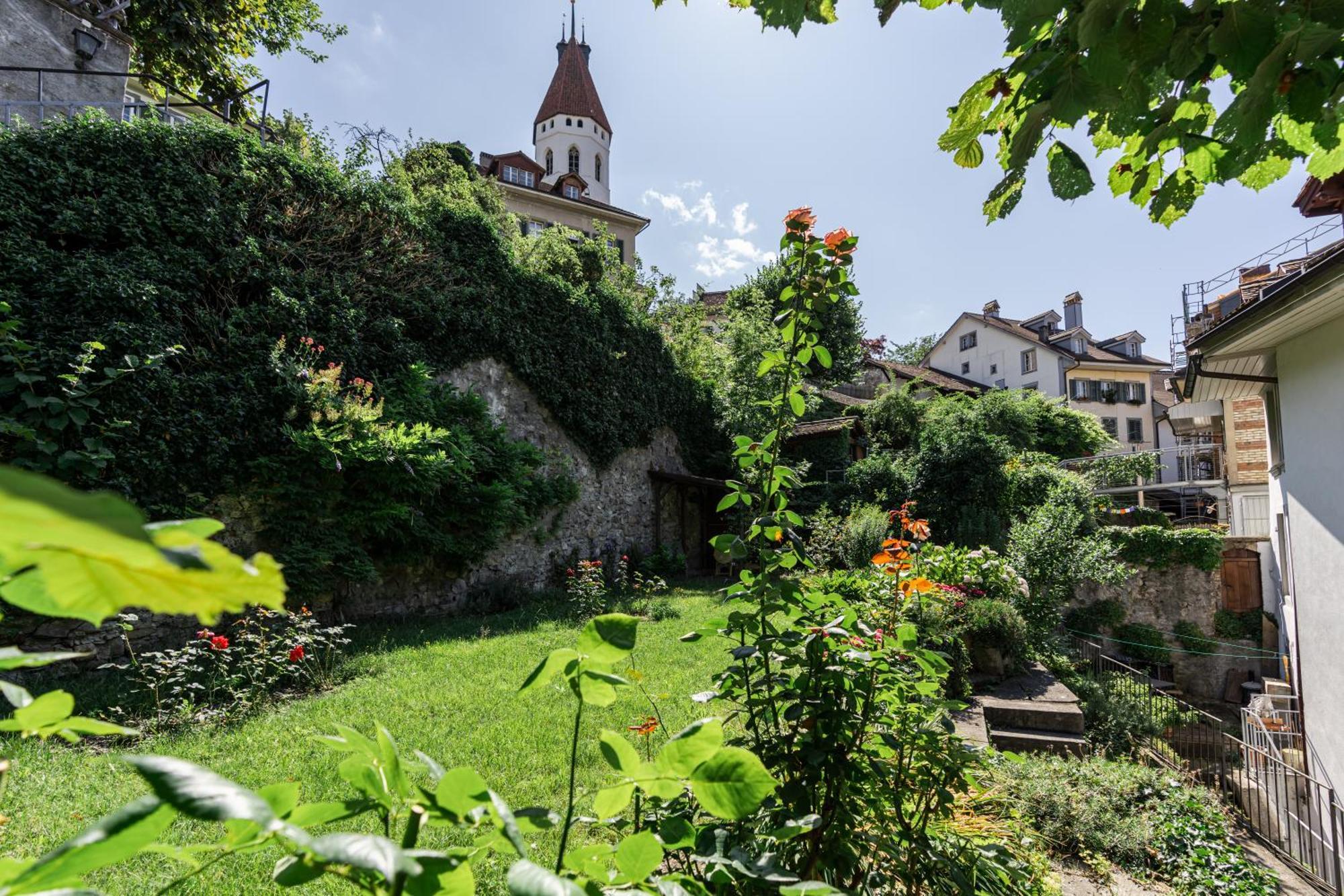 Historische Wohnung Im Herzen Der Thuner Altstadt Екстер'єр фото
